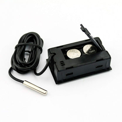 2 Pcs Fridge/Freezer Digital LCD Thermometers, with Probe