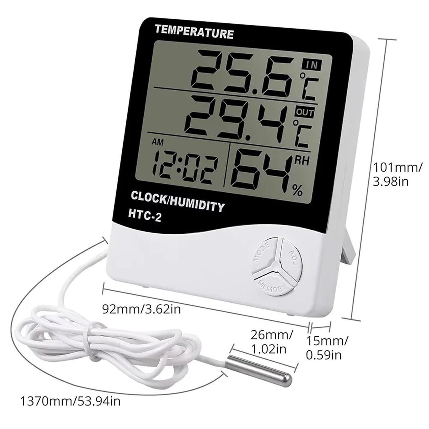 Fridge Thermometer - With Probe